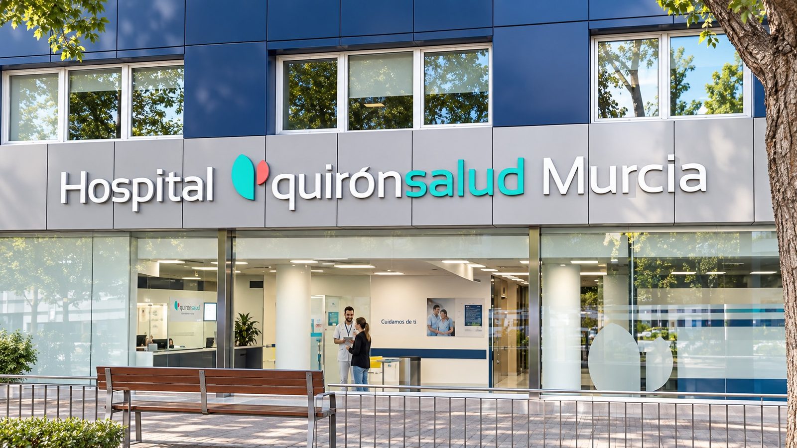 Fachada del Hospital Quirónsalud Murcia