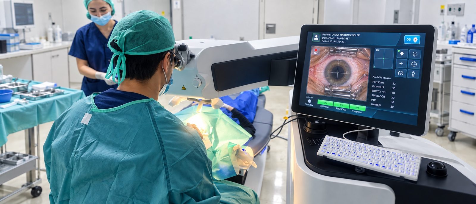 Consulta de oftalmología del Dr. Villa Carpes